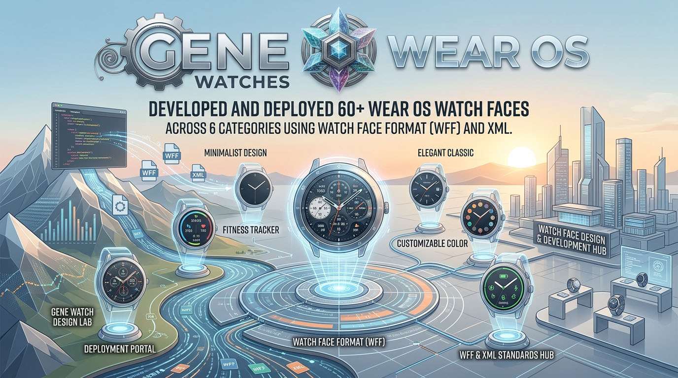 Gene Watches – WearOS Watch Faces