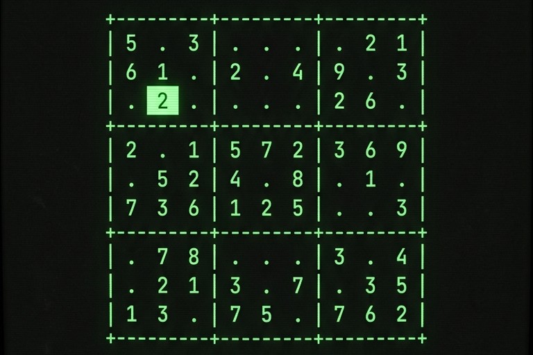 Terminal Sudoku